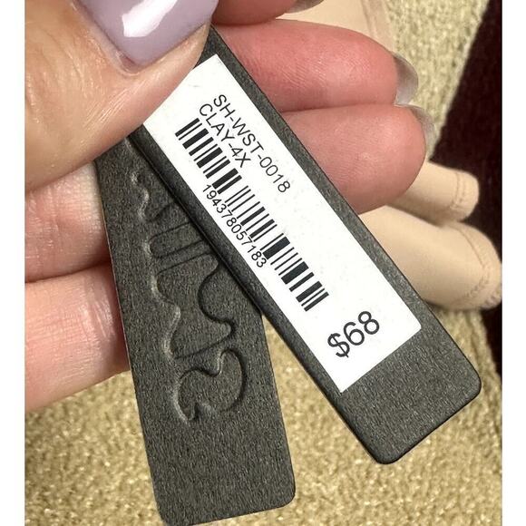 Skims Beige Waist Shapewear With Black Carry Case Women's Size 4X NWT - Picture 7 of 7